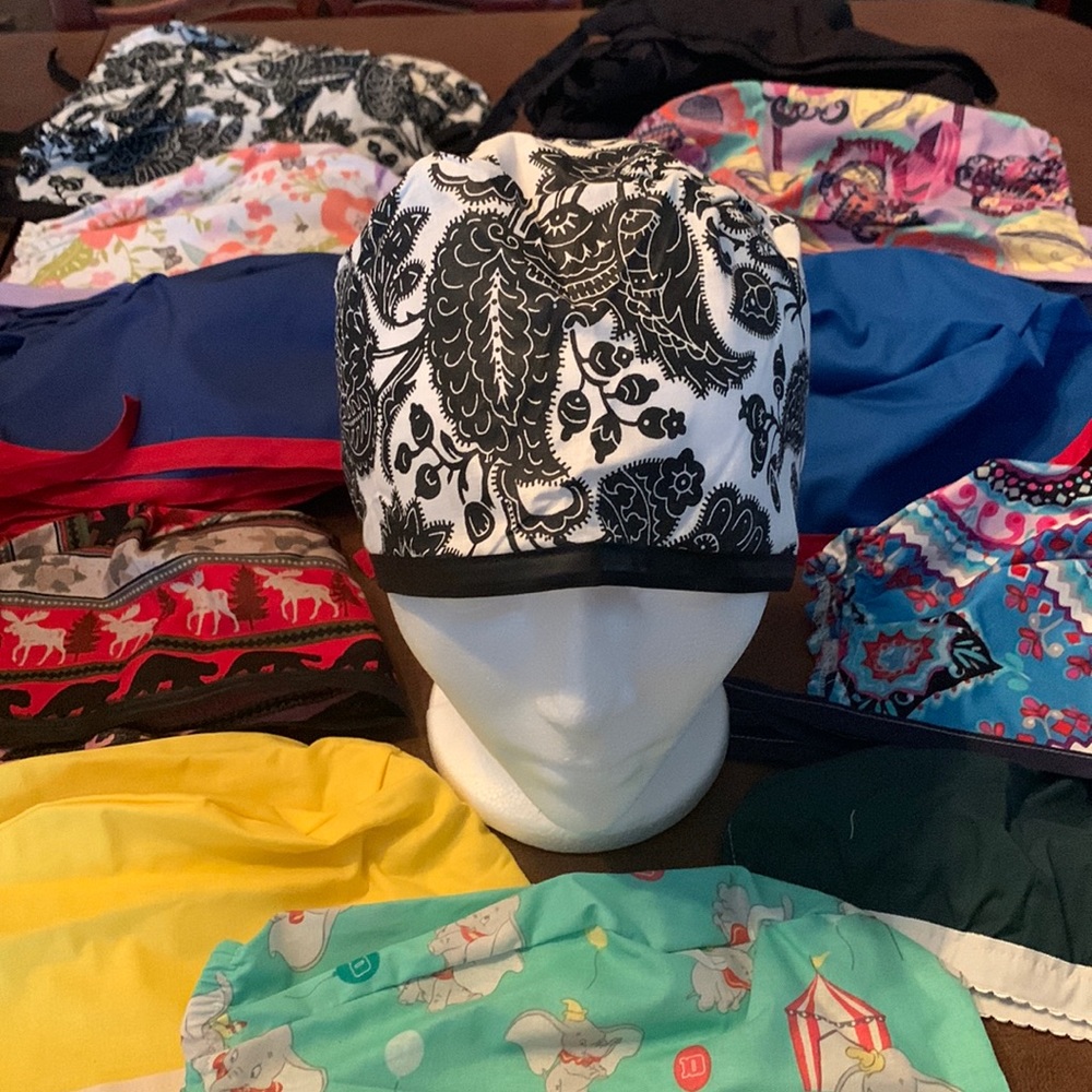 Scrub caps